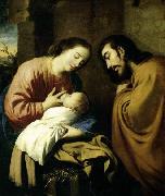 ZURBARAN  Francisco de The Holy Family oil painting